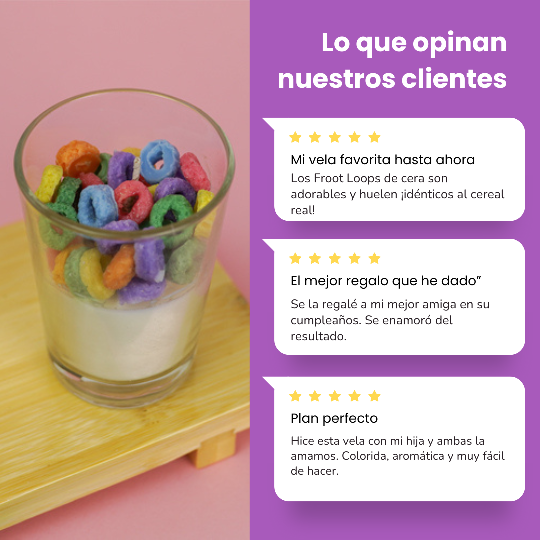 DIY KIT Cereal Froot Loop