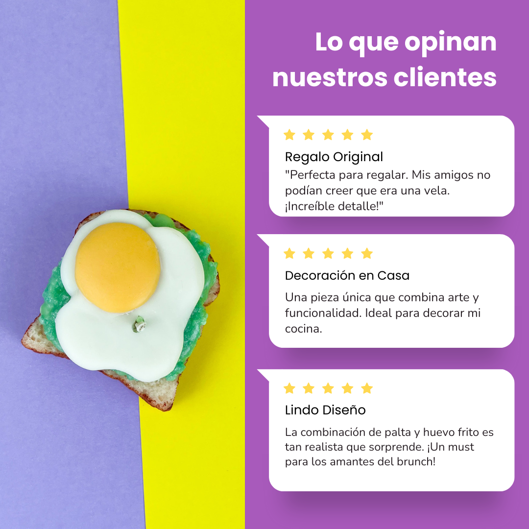 Vela Tostada de Palta