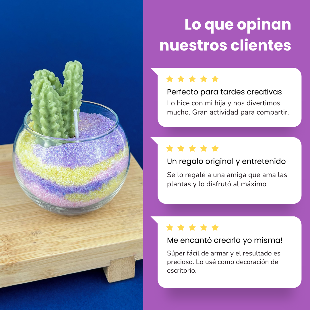 DIY KIT Cactus en la Arena
