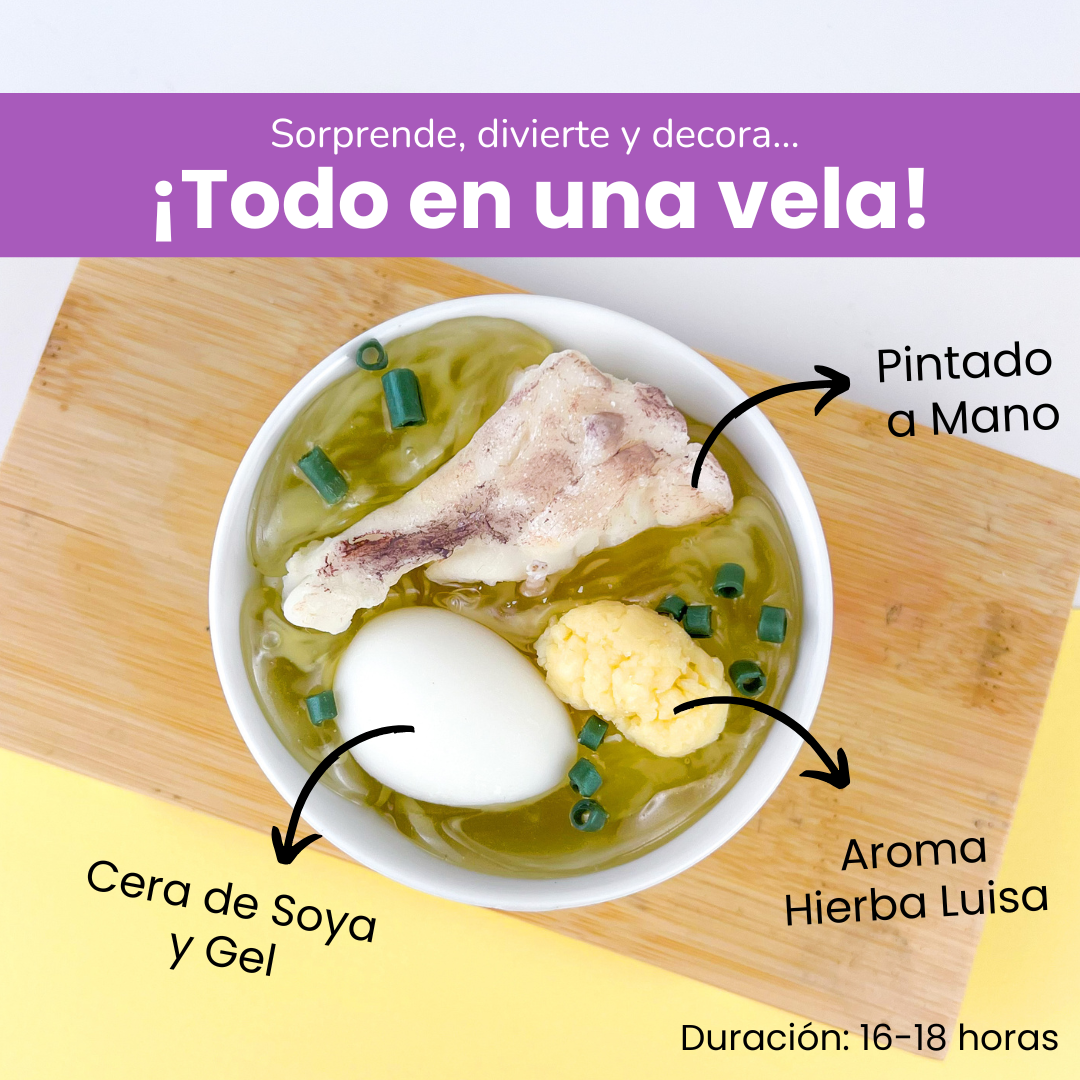 Vela Caldo de Gallina