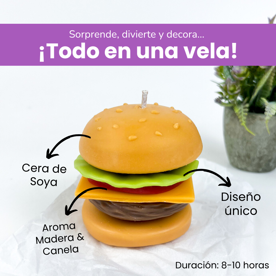 Vela Hamburguesa