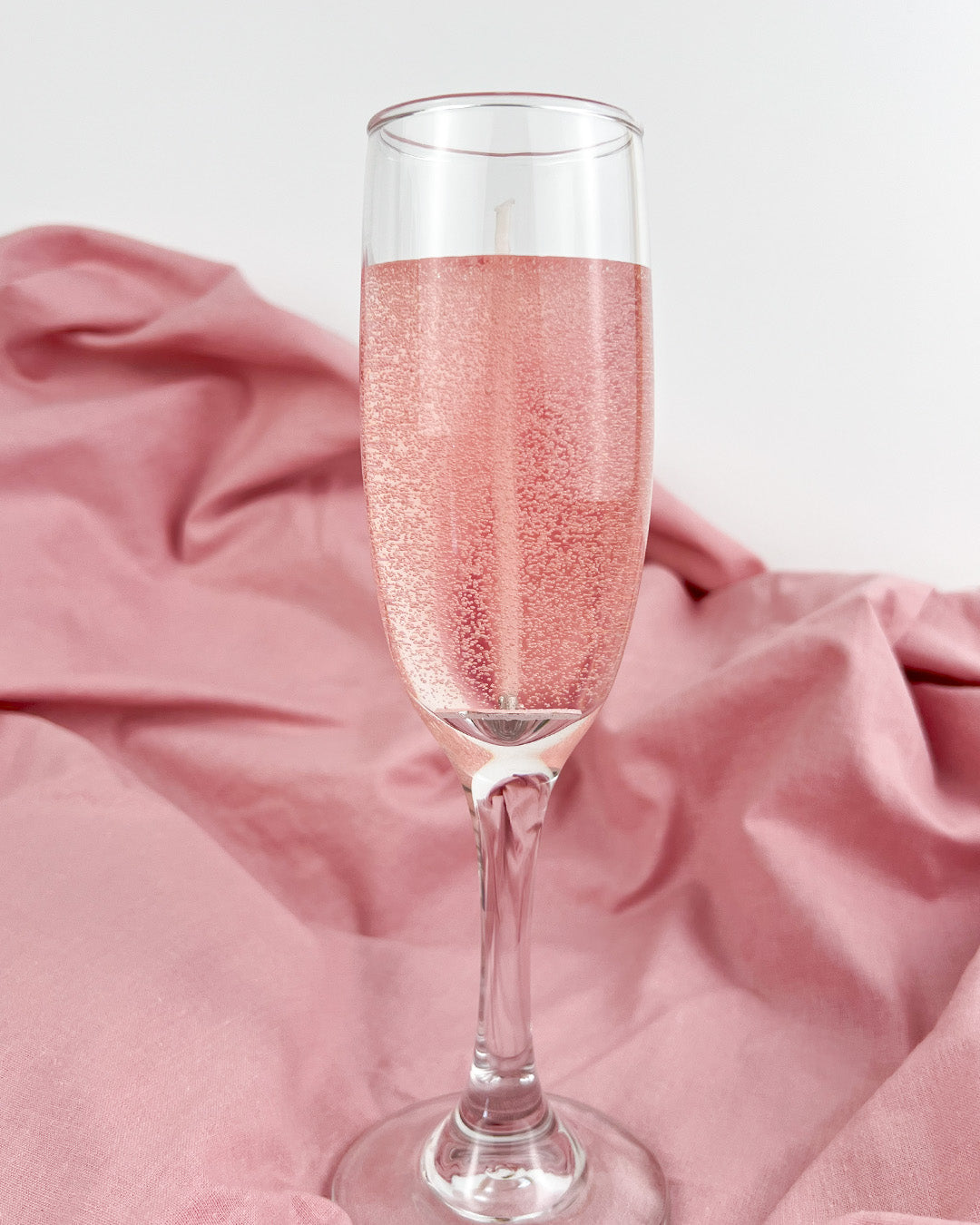 Vela Champagne Rosa