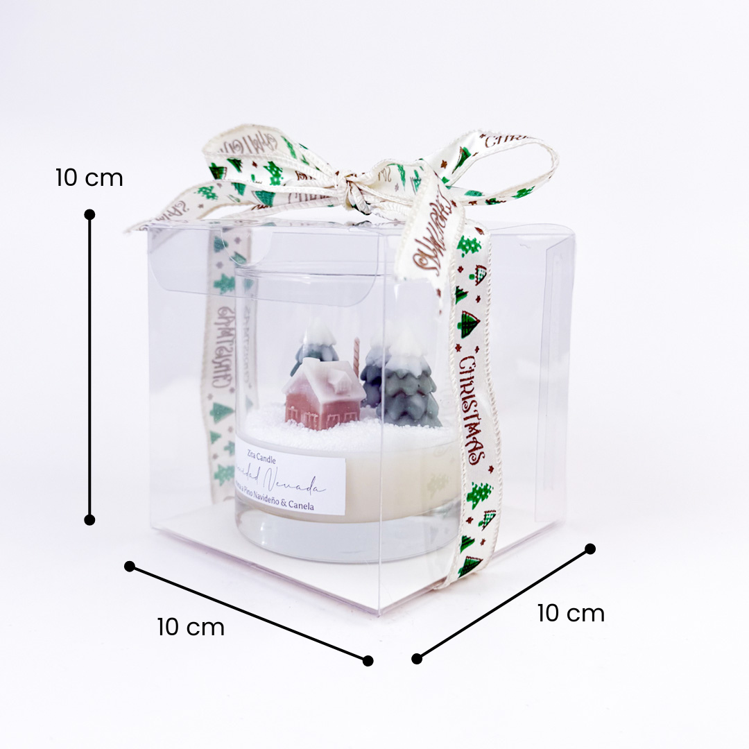 Vela Navidad Nevada