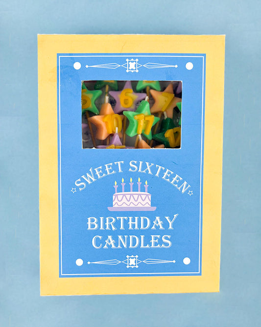 Sweet 16 Wishes Candle Set Vela 16 Deseos