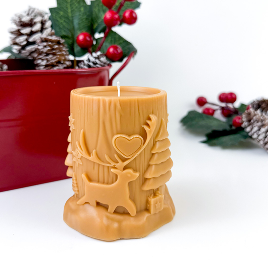 Vela Navidad en Relieve