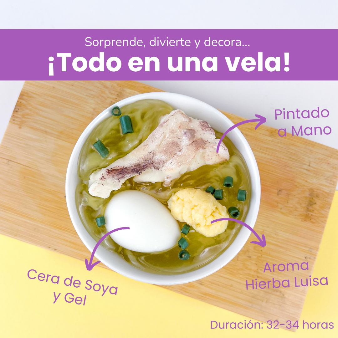 Vela Caldo de Gallina