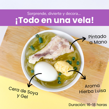 Vela Caldo de Gallina