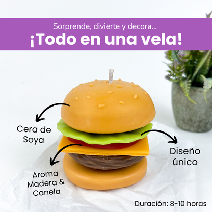 Vela Hamburguesa