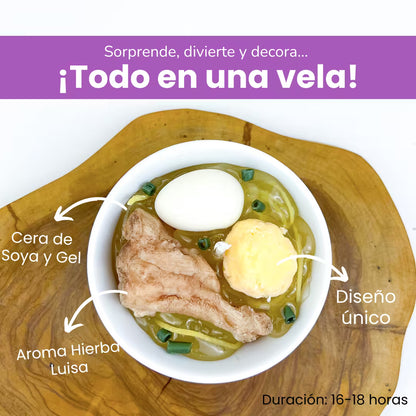 Vela Caldo de Gallina