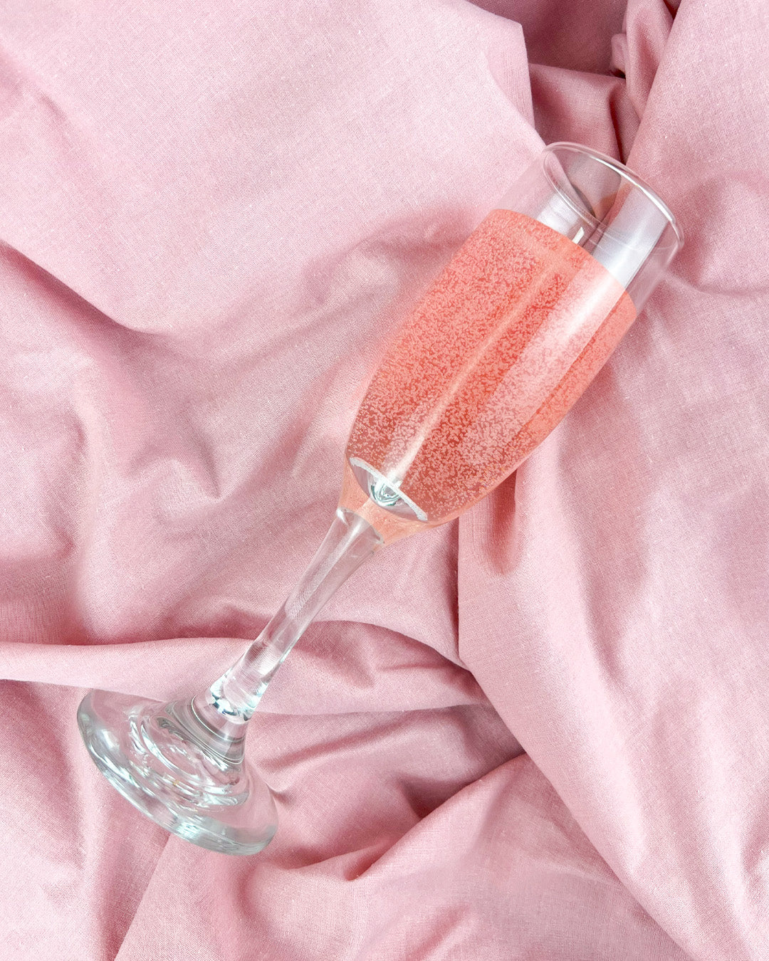 Vela Champagne Rosa