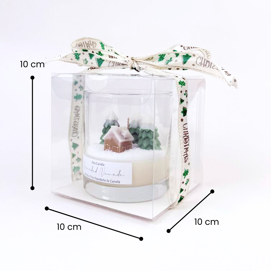 Vela Navidad Nevada